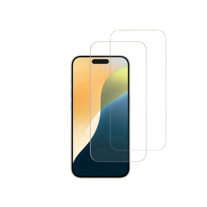 Accezz Gehard Glas Screenprotector 2-pack Apple iPhone 17 / 17 Pro / 16 Pro