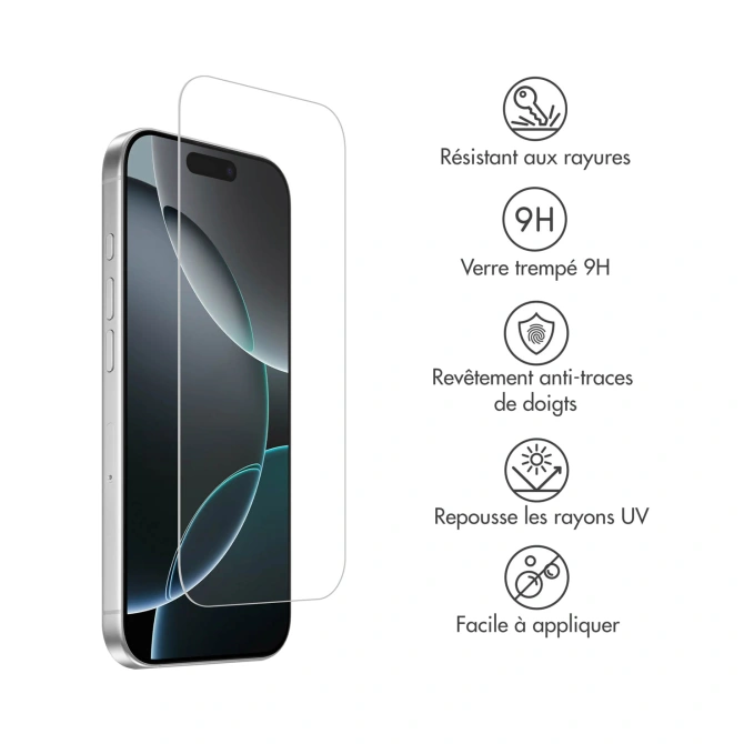 Accezz Gehard Glas Screenprotector 2-pack Apple iPhone Air