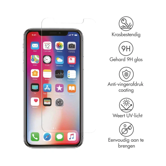 Accezz Gehard Glas Screenprotector Apple iPhone 11 Pro / Xs / X