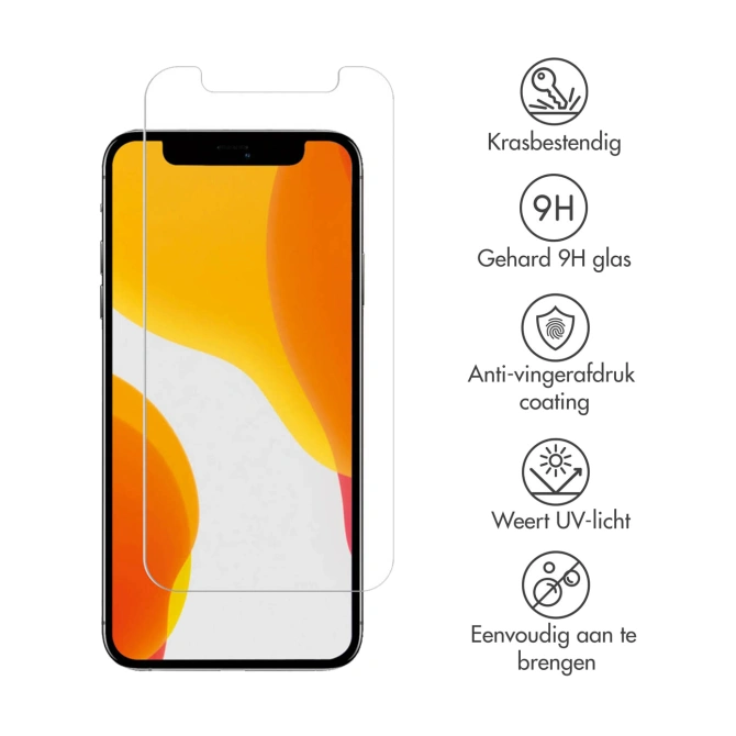 Accezz Gehard Glas Screenprotector Apple iPhone 12 Mini