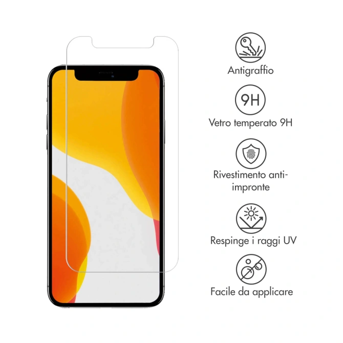 Accezz Gehard Glas Screenprotector Apple iPhone 12 Mini