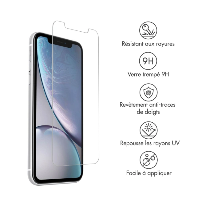 Accezz Gehard Glas Screenprotector Apple iPhone 12 (Pro) / 11 / Xr