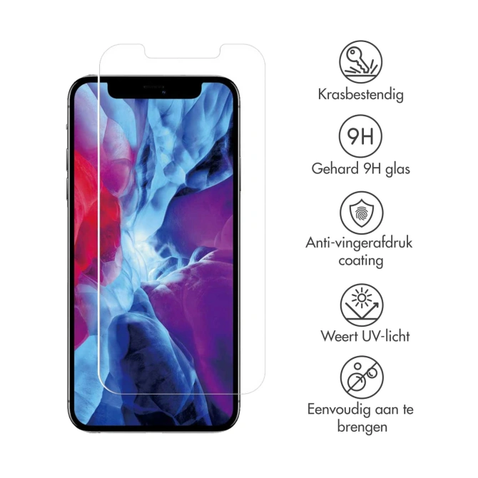 Accezz Gehard Glas Screenprotector Apple iPhone 12 Pro Max