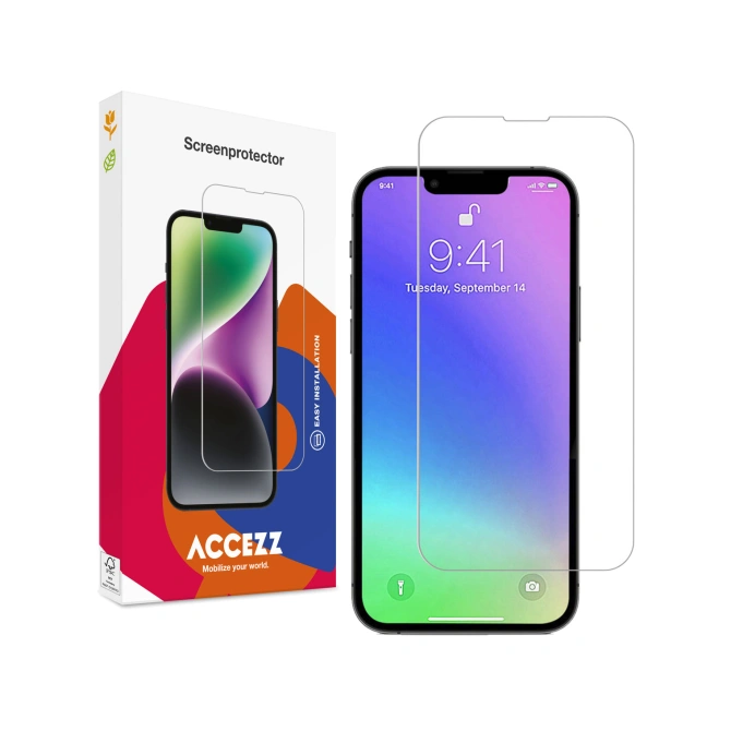 Accezz Gehard Glas Screenprotector Apple iPhone 13 Mini