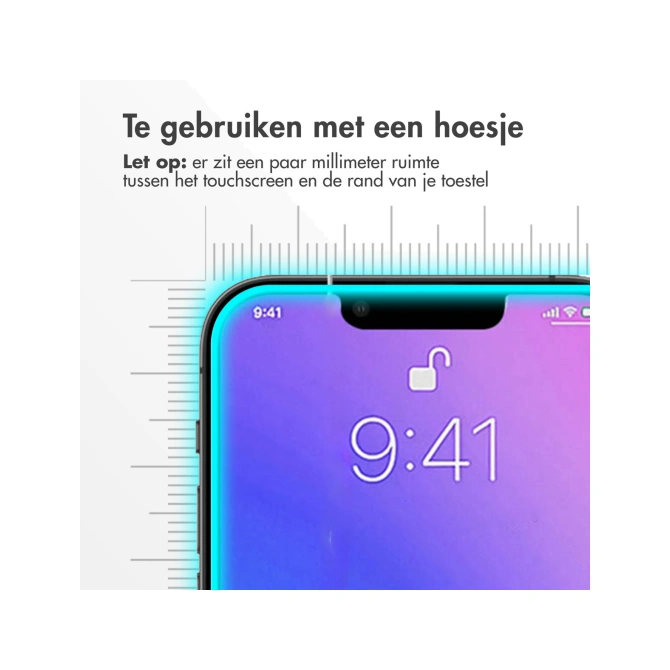 Accezz Gehard Glas Screenprotector Apple iPhone 13 Mini