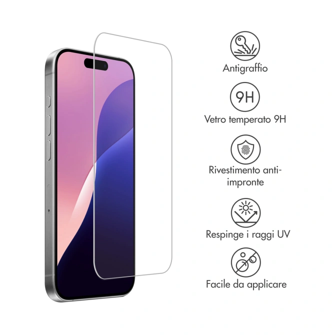 Accezz Gehard Glas Screenprotector Apple iPhone 16 Pro Max / 17 Pro Max