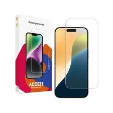 Accezz Gehard Glas Screenprotector Apple iPhone 17 / 17 Pro / 16 Pro Accezz Gehard Glas Screenprotector Apple iPhone 17 / 17 Pro / 16 Pro