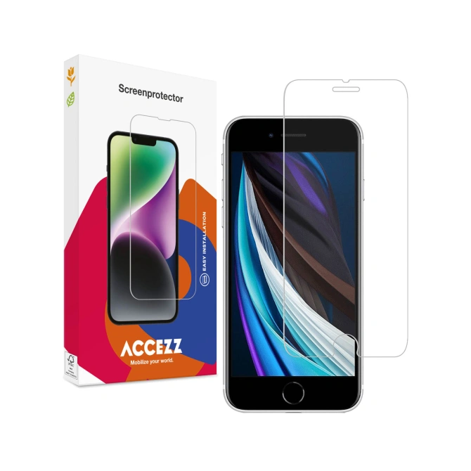 Accezz Gehard Glas Screenprotector Apple iPhone SE (2022 / 2020)
