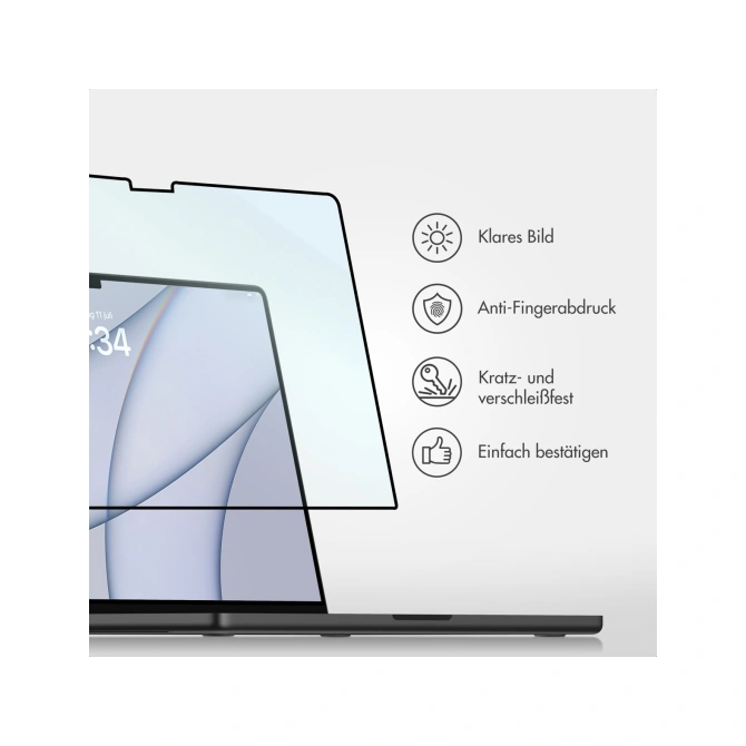Accezz Gehard Glas Screenprotector Apple MacBook Pro 14 inch (2021 / 2023 M3 chip / 2024 M4 chip / 2025 M5 chip)