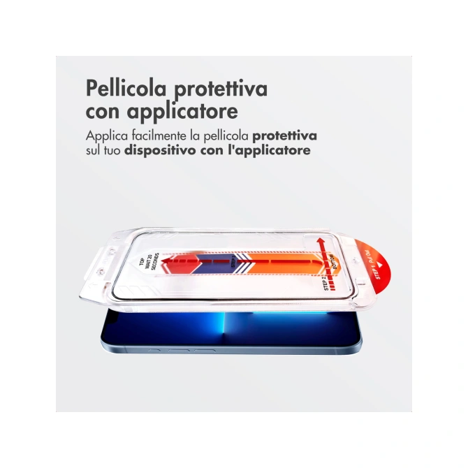 Accezz Gehard Glas Screenprotector + Applicator Apple iPhone 13 Pro Max / 14 Plus
