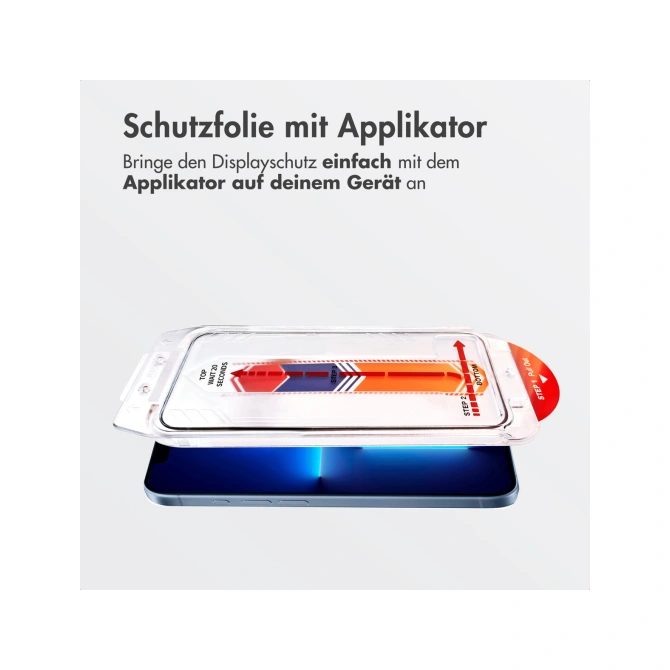 Accezz Gehard Glas Screenprotector + Applicator Apple iPhone 13 Pro Max / 14 Plus