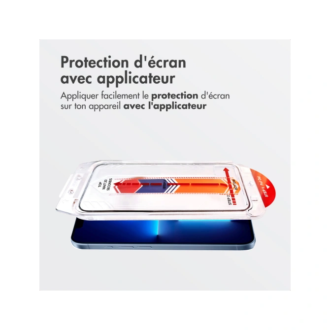 Accezz Gehard Glas Screenprotector + Applicator Apple iPhone 13 Pro Max / 14 Plus