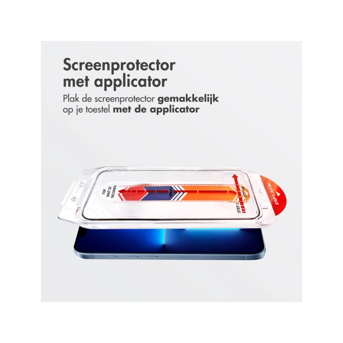 Accezz Gehard Glas Screenprotector + Applicator Apple iPhone 13 Pro Max / 14 Plus
