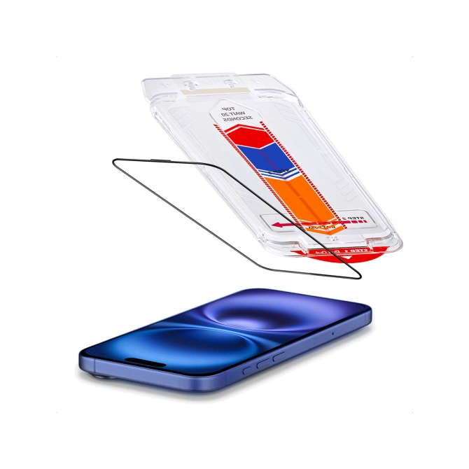 Accezz Gehard Glas Screenprotector + Applicator Apple iPhone 16 Plus / 15 Plus