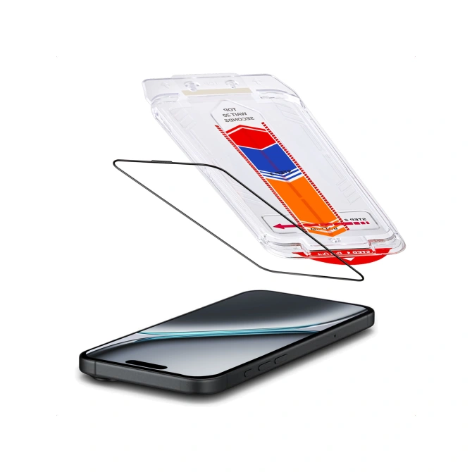 Accezz Gehard Glas Screenprotector + Applicator Apple iPhone 17