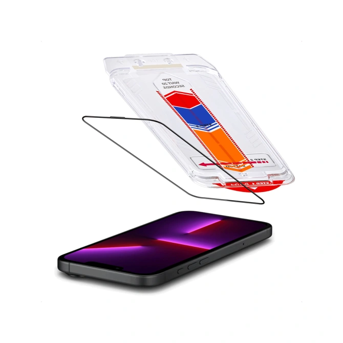 Accezz Gehard Glas Screenprotector + Applicator Apple iPhone 17e / 16e / 14 / 13 / 13 Pro