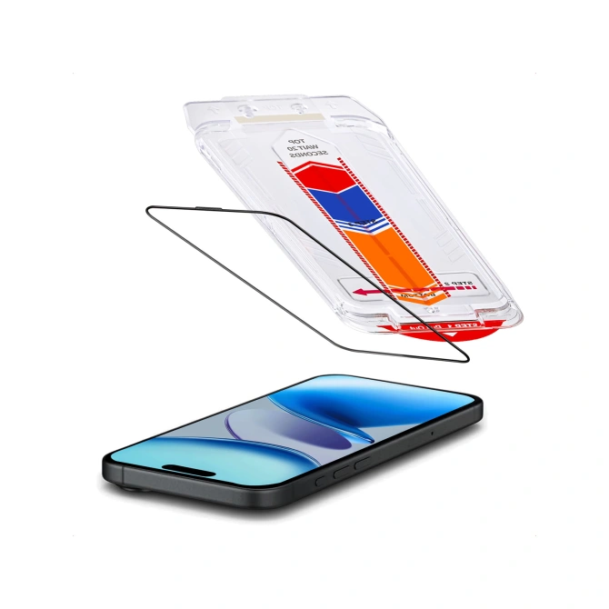 Accezz Gehard Glas Screenprotector + Applicator Apple iPhone Air