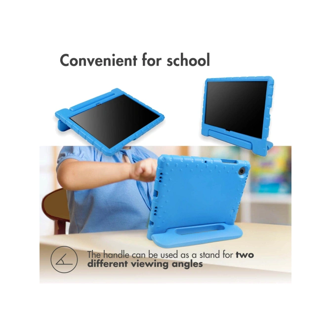 Accezz Kidsproof Backcover met handvat Apple iPad 11 (2025) 11 inch A16 / iPad 10 (2022) 10.9 inch - Blauw