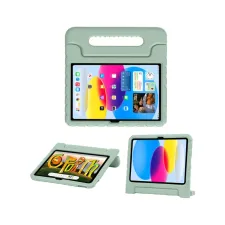 Accezz Kidsproof Backcover met handvat Apple iPad 11 (2025) 11 inch A16 / iPad 10 (2022) 10.9 inch - Olive Green Accezz Kidsproof Backcover met handvat Apple iPad 11 (2025) 11 inch A16 / iPad 10 (2022) 10.9 inch - Olive Green