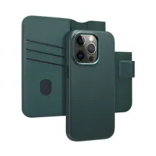 Accezz Leather Bookcase 2-in-1 met MagSafe Apple iPhone 14 Pro - Cedar Green Accezz Leather Bookcase 2-in-1 met MagSafe Apple iPhone 14 Pro - Cedar Green