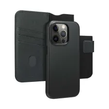 Accezz Leather Bookcase 2-in-1 met MagSafe Apple iPhone 14 Pro - Onyx Black Accezz Leather Bookcase 2-in-1 met MagSafe Apple iPhone 14 Pro - Onyx Black