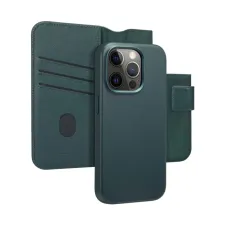Accezz Leather Bookcase 2-in-1 met MagSafe Apple iPhone 15 Pro - Cedar Green Accezz Leather Bookcase 2-in-1 met MagSafe Apple iPhone 15 Pro - Cedar Green
