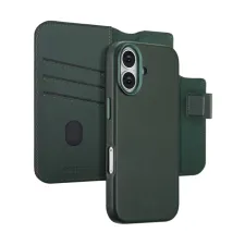 Accezz Leather Bookcase 2-in-1 met MagSafe Apple iPhone 17 - Cedar Green Accezz Leather Bookcase 2-in-1 met MagSafe Apple iPhone 17 - Cedar Green