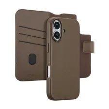 Accezz Leather Bookcase 2-in-1 met MagSafe Apple iPhone 17 - Coffee Brown Accezz Leather Bookcase 2-in-1 met MagSafe Apple iPhone 17 - Coffee Brown