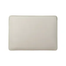 Accezz Leather Laptop hoes Apple MacBook 15 inch - Laptopsleeve - Beige Accezz Leather Laptop hoes Apple MacBook 15 inch - Laptopsleeve - Beige