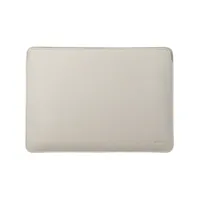 Accezz Leather Laptop hoes Apple MacBook 16 inch - Laptopsleeve - Beige