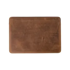 Accezz Leather Laptop hoes Apple MacBook 16 inch - Laptopsleeve - Cognac Accezz Leather Laptop hoes Apple MacBook 16 inch - Laptopsleeve - Cognac