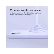 Accezz Liquid Silicone Backcover Apple iPhone 11 - Paars