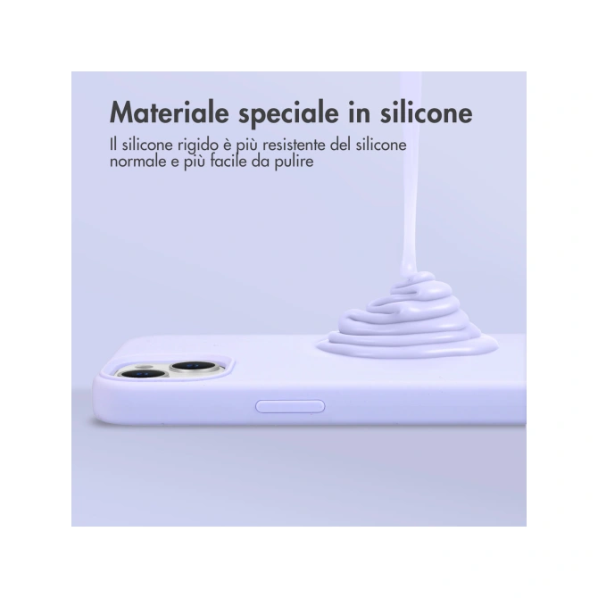 Accezz Liquid Silicone Backcover Apple iPhone 11 - Paars