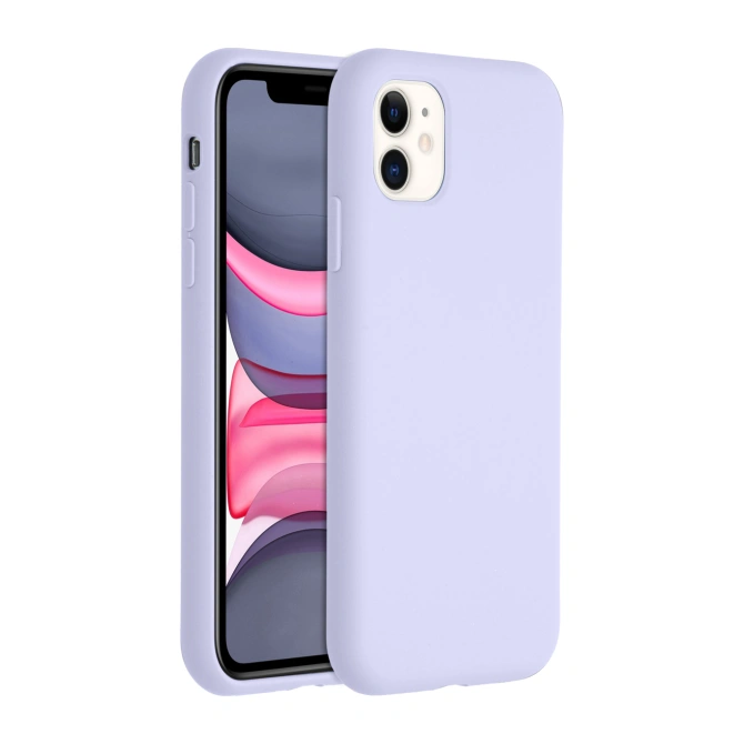 Accezz Liquid Silicone Backcover Apple iPhone 11 - Paars