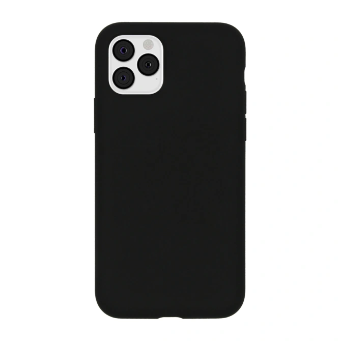 Accezz Liquid Silicone Backcover Apple iPhone 11 Pro - Zwart