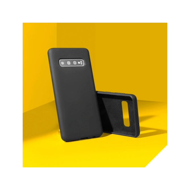 Accezz Liquid Silicone Backcover Apple iPhone 11 Pro - Zwart