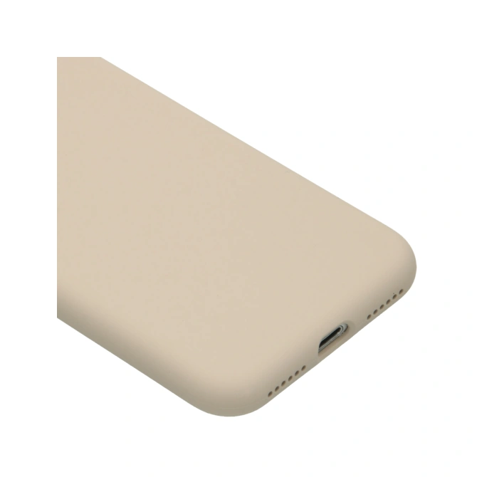 Accezz Liquid Silicone Backcover Apple iPhone SE (2022 / 2020) / 8 / 7 - Stone