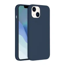 Accezz Liquid Silicone Backcover met MagSafe Apple iPhone 14 / 13 - Donkerblauw