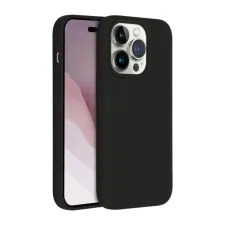 Accezz Liquid Silicone Backcover met MagSafe Apple iPhone 14 Pro - Zwart