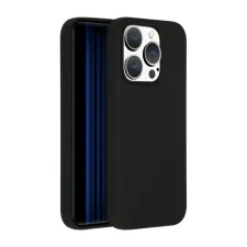 Accezz Liquid Silicone Backcover met MagSafe Apple iPhone 15 Pro - Zwart