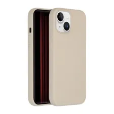 Accezz Liquid Silicone Backcover met MagSafe Apple iPhone 15 - Stone