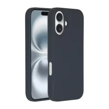 Accezz Liquid Silicone Backcover met MagSafe Apple iPhone 16 - Donkerblauw