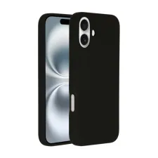Accezz Liquid Silicone Backcover met MagSafe Apple iPhone 16 Plus - Zwart
