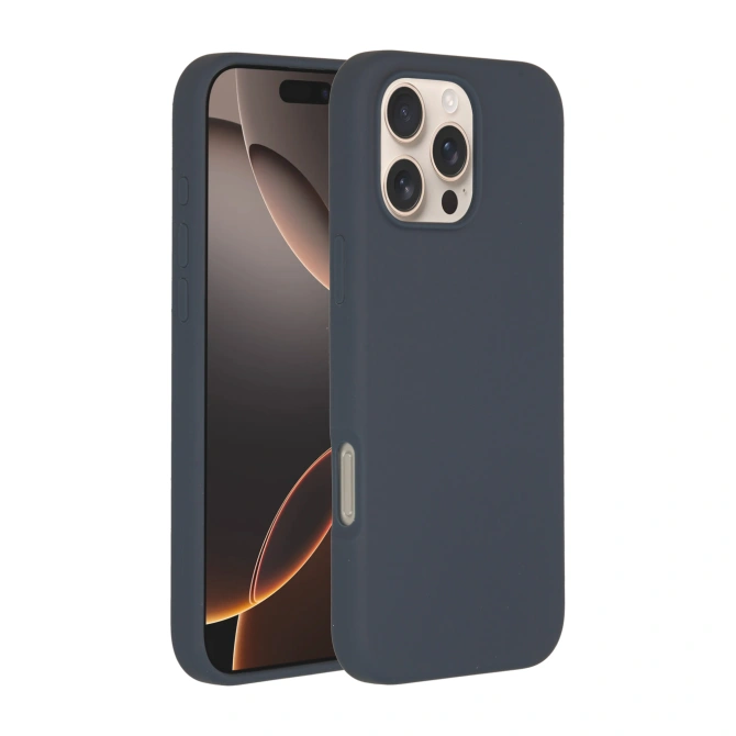 Accezz Liquid Silicone Backcover met MagSafe Apple iPhone 16 Pro Max - Donkerblauw