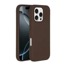 Accezz Liquid Silicone Backcover met MagSafe Apple iPhone 16 Pro Max - New Tea Brown