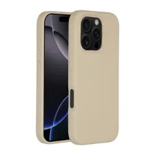 Accezz Liquid Silicone Backcover met MagSafe Apple iPhone 16 Pro - Stone