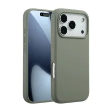 Accezz Liquid Silicone Backcover met MagSafe Apple iPhone 17 Pro - Cooper Green