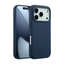 Accezz Liquid Silicone Backcover met MagSafe Apple iPhone 17 Pro - Donkerblauw