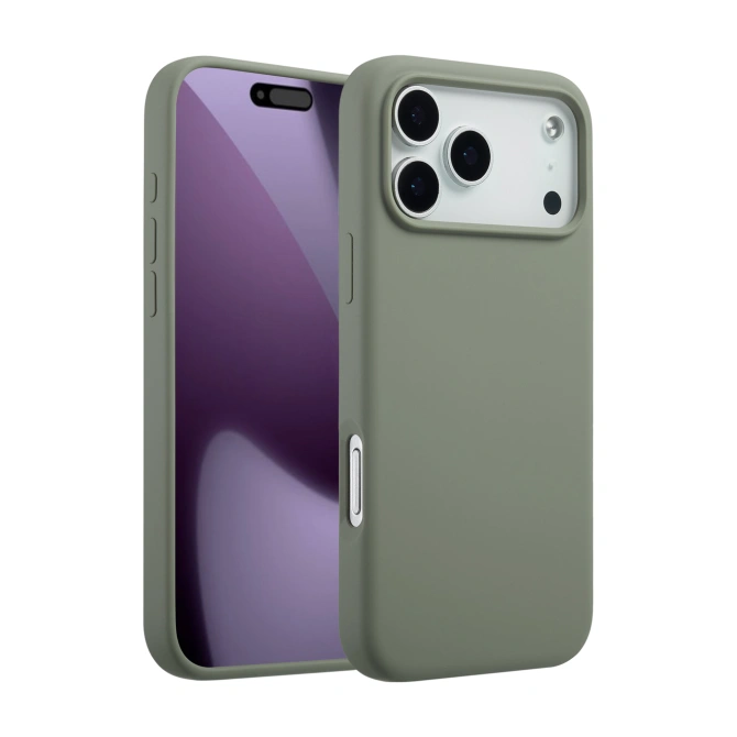 Accezz Liquid Silicone Backcover met MagSafe Apple iPhone 17 Pro Max - Cooper Green