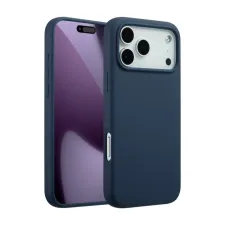 Accezz Liquid Silicone Backcover met MagSafe Apple iPhone 17 Pro Max - Donkerblauw